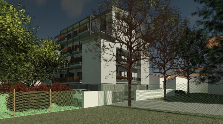 Intervento di nuova costruzione per la realizzazione di una palazzina residenziale in Borgo Ticino a Pavia